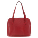 LOUIS VUITTON Epi Lussac Shoulder Bag Red M52287 LV Auth BA11811-2