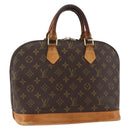 LOUIS VUITTON Monogram Alma Hand Bag M51130 LV Auth BA11815-1