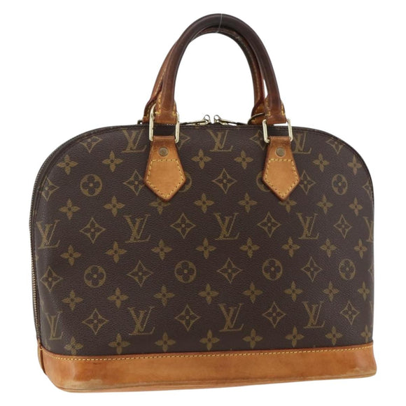 LOUIS VUITTON Monogram Alma Hand Bag M51130 LV Auth BA11815