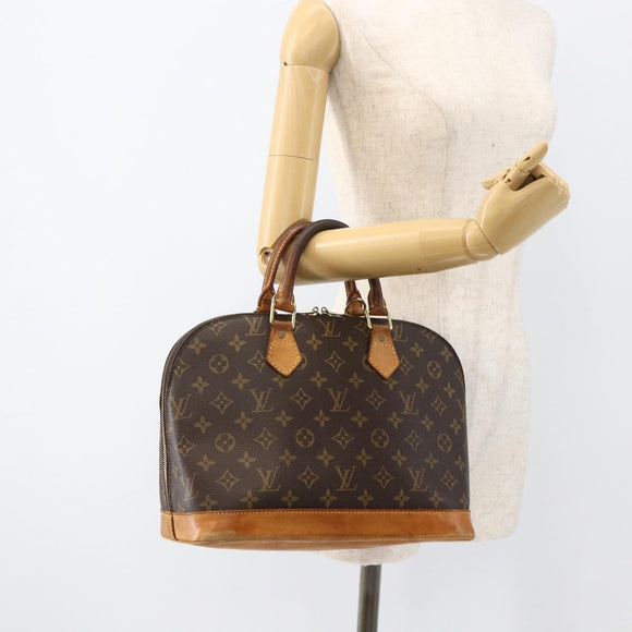 LOUIS VUITTON Monogram Alma Handtasche M51130 LV Auth BA11815
