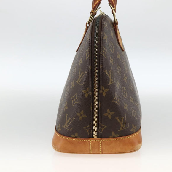 LOUIS VUITTON Monogram Alma Hand Bag M51130 LV Auth BA11815
