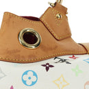 LOUIS VUITTON Monogram Multicolor Ursula Tote Bag White M40123 LV Auth BA11817A-5