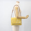 LOUIS VUITTON Monogram Vernis Thompson Street Bag Gris M91008 LV Auth BA11818-21