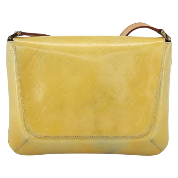 LOUIS VUITTON Monogram Vernis Thompson Street Bag Gris M91008 LV Auth BA11818