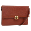LOUIS VUITTON Epi Arsch Shoulder Bag 2Way Brown M52573 LV Auth BA11821-1