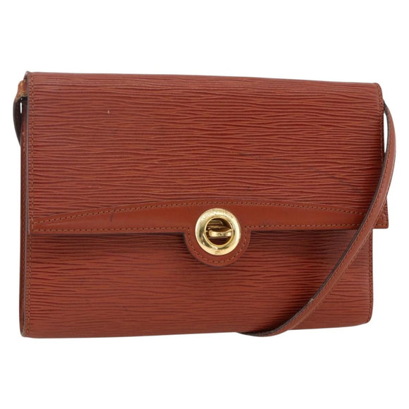 LOUIS VUITTON Epi Arsch Shoulder Bag 2Way Brown M52573 LV Auth BA11821