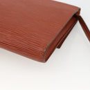 LOUIS VUITTON Epi Arsch Shoulder Bag 2Way Brown M52573 LV Auth BA11821-18