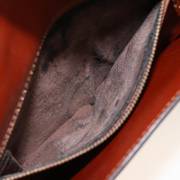 LOUIS VUITTON Epi Arsch Shoulder Bag 2Way Brown M52573 LV Auth BA11821
