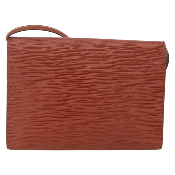LOUIS VUITTON Epi Arsch Shoulder Bag 2Way Brown M52573 LV Auth BA11821
