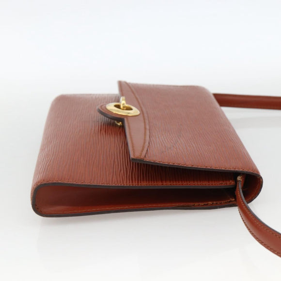 LOUIS VUITTON Epi Arsch Shoulder Bag 2Way Brown M52573 LV Auth BA11821