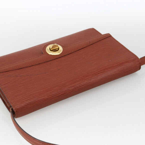 LOUIS VUITTON Epi Arsch Shoulder Bag 2Way Brown M52573 LV Auth BA11821