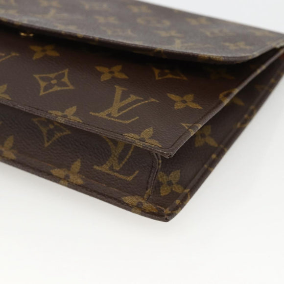 LOUIS VUITTON Monogram Pochette Rabat 23 Clutch Bag M51940 LV Auth BA11822