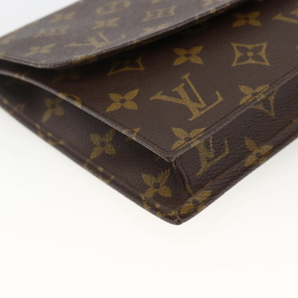 LOUIS VUITTON Monogram Pochette Rabat 23 Clutch Bag M51940 LV Auth BA11822