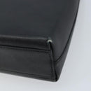 Salvatore Ferragamo Gancini Shoulder Bag Leather Black Gold Auth BA11825-15
