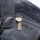 Salvatore Ferragamo Gancini Shoulder Bag Leather Black Gold Auth BA11825-19