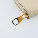 LOUIS VUITTON Monogram Empreinte Zippy Long Wallet White TN0146 LV Auth BA11828-9