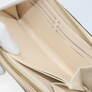 LOUIS VUITTON Monogram Empreinte Zippy Long Wallet White TN0146 LV Auth BA11828-22