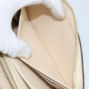 LOUIS VUITTON Monogram Empreinte Zippy Long Wallet White TN0146 LV Auth BA11828-23