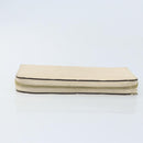 LOUIS VUITTON Monogram Empreinte Zippy Long Wallet White TN0146 LV Auth BA11828-5