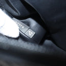 BALLY Quilted Hand Bag Leather Black Gold Auth BA1183-11