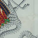 CARTIER Scarf Silk White Auth BA11830A-11
