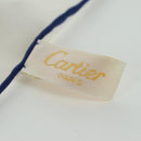 CARTIER Scarf Silk White Auth BA11830A-15