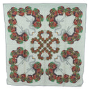 CARTIER Scarf Silk White Auth BA11830A-1