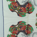 CARTIER Scarf Silk White Auth BA11830A-5