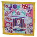 BVLGARI Scarf Silk Multicolor Auth BA11831A-1