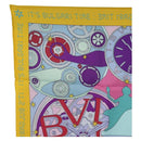 BVLGARI Scarf Silk Multicolor Auth BA11831A-2