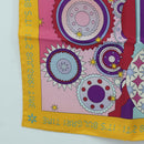 BVLGARI Scarf Silk Multicolor Auth BA11831A-8