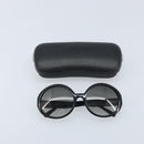 CHANEL COCO Mark Sunglasses metal Dark Brown CC Auth BA11838A-12