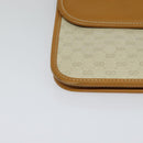 GUCCI Micro GG Supreme Shoulder Bag PVC Beige Gold 004 904 0261 Auth BA1184-10