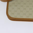 GUCCI Micro GG Supreme Shoulder Bag PVC Beige Gold 004 904 0261 Auth BA1184-12