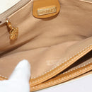 GUCCI Micro GG Supreme Shoulder Bag PVC Beige Gold 004 904 0261 Auth BA1184-21