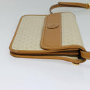 GUCCI Micro GG Supreme Shoulder Bag PVC Beige Gold 004 904 0261 Auth BA1184-5