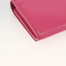 SAINT LAURENT Wallet Leather Pink Auth BA11840A-16