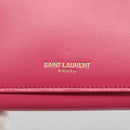 SAINT LAURENT Wallet Leather Pink Auth BA11840A-17