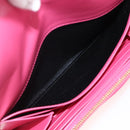 SAINT LAURENT Wallet Leather Pink Auth BA11840A-18