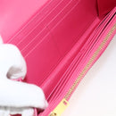 SAINT LAURENT Wallet Leather Pink Auth BA11840A-19