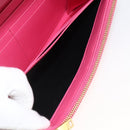 SAINT LAURENT Wallet Leather Pink Auth BA11840A-21