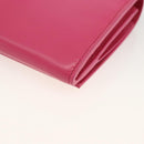SAINT LAURENT Wallet Leather Pink Auth BA11841A-15