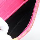 SAINT LAURENT Wallet Leather Pink Auth BA11841A-21