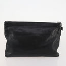 Jimmy Choo Tote Bag Leather Canvas 2 Set Black Gray Auth BA11842-11