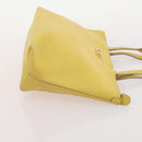 Salvatore Ferragamo Bag Leather Patent leather 2 Set Brown Yellow Auth BA11843-12