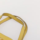 Salvatore Ferragamo Bag Leather Patent leather 2 Set Brown Yellow Auth BA11843-14