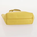 Salvatore Ferragamo Bag Leather Patent leather 2 Set Brown Yellow Auth BA11843-15