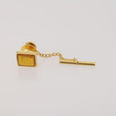 Christian Dior Tie Pin Cuffs metal 6 Set Gold Tone Auth BA11845-10