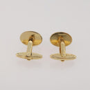 Christian Dior Tie Pin Cuffs metal 4 Set Gold Tone Auth BA11846-10