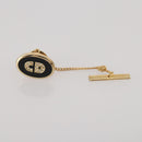 Christian Dior Tie Pin Cuffs metal 4 Set Gold Tone Auth BA11846-6